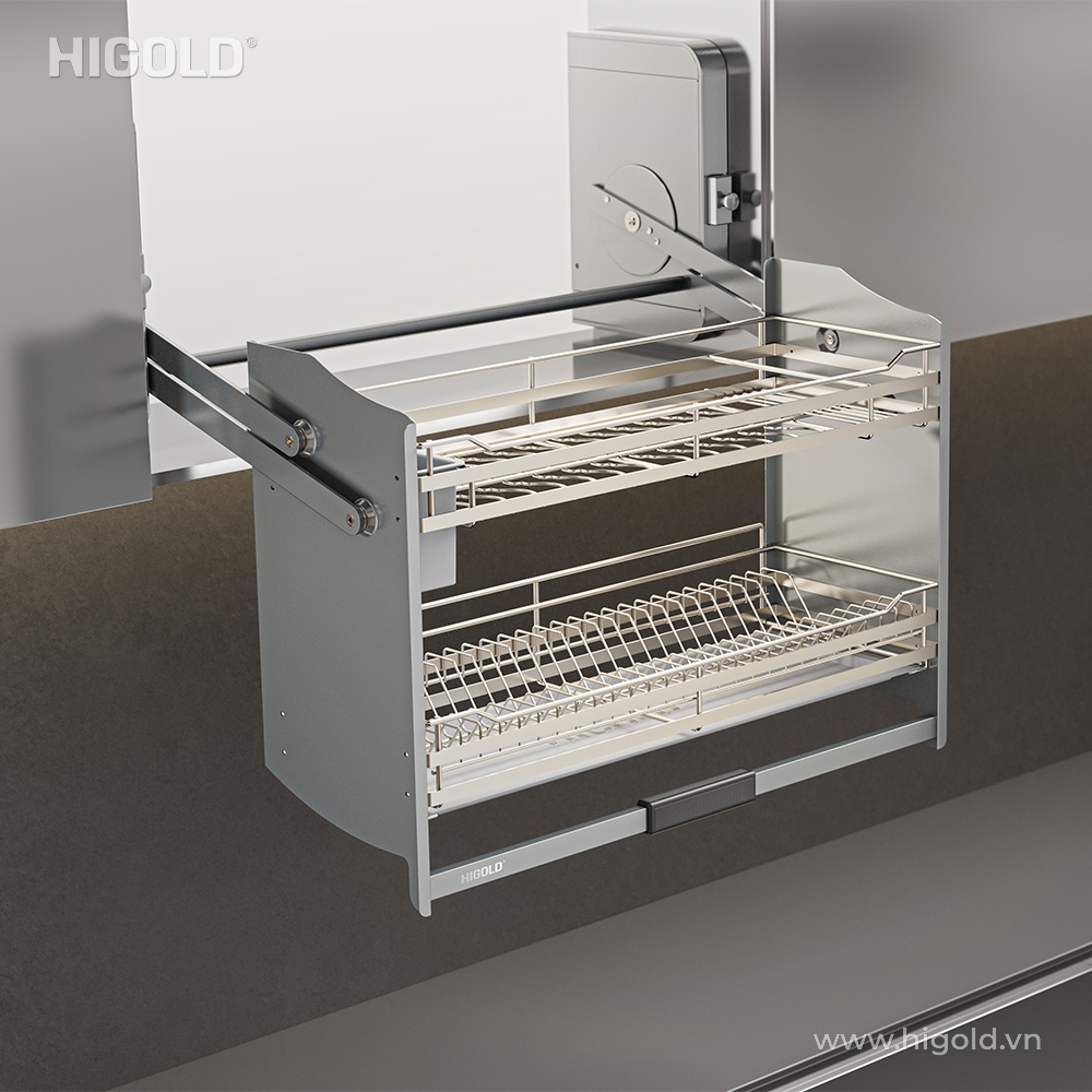 Giá bát đĩa nâng hạ HiGold