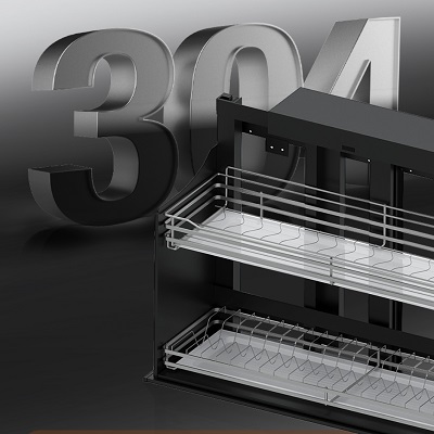 Kệ bát nâng hạ điện Zitomy