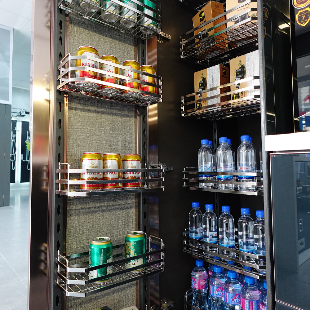 Tủ đồ khô 6 tầng 12 rổ Zitomy