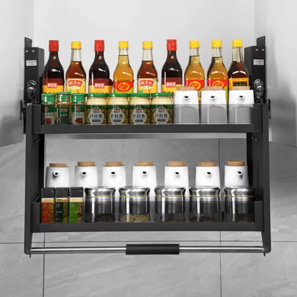 Kệ gia vị chai lọ nâng hạ Zitomy