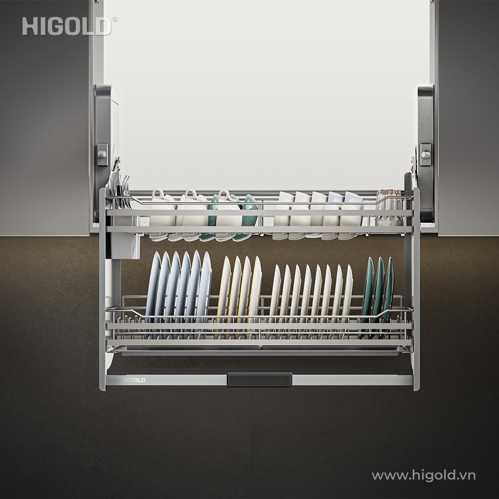 Giá bát đĩa nâng hạ HiGold