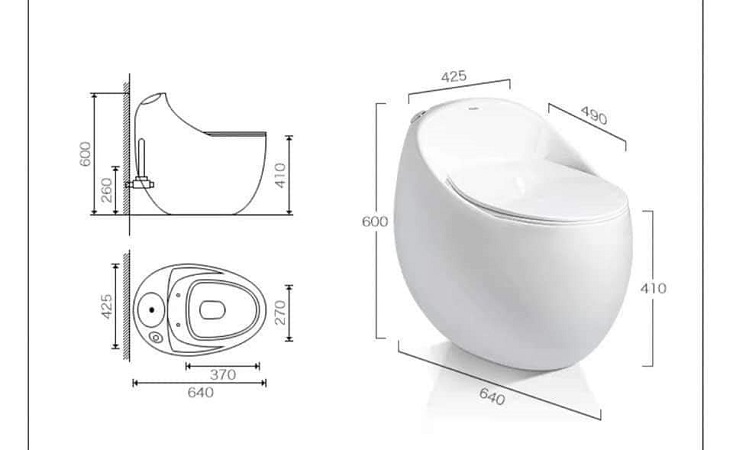 Bồn cầu trứng cao cấp Kazonax R22
