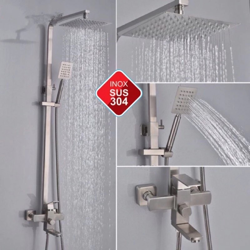 Sen cây vuông tắm đứng SCVI304