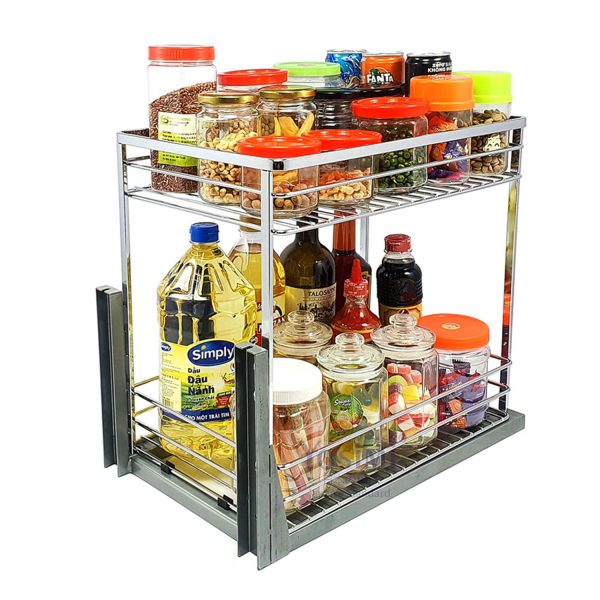 Kệ kéo gia vị chai lọ Zitomy