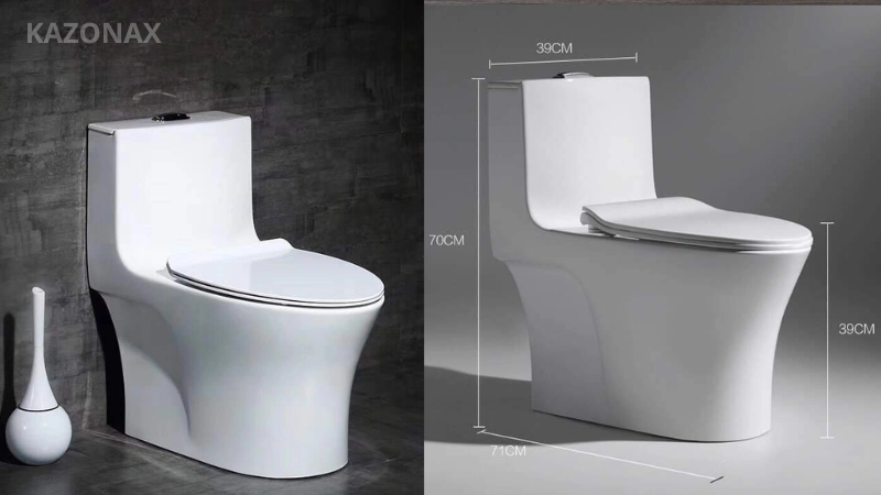 Bồn cầu 1 khối Kazonax R082