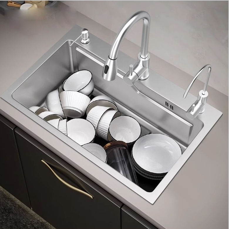 Chậu rửa bát 1 hố Kazonax 6846