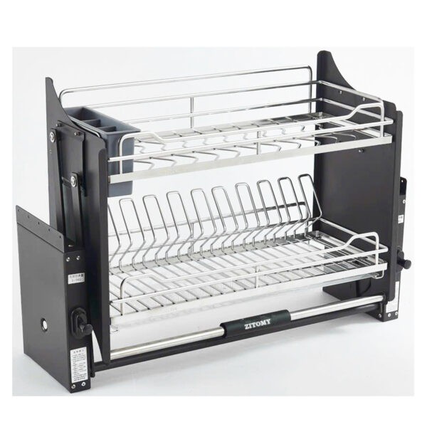 Giá bát đĩa nâng hạ nan Oval Zitomy