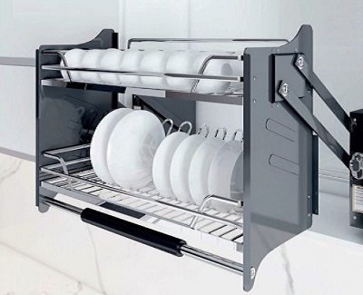 Giá bát đĩa nâng hạ Zitomy